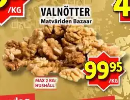 Matvärlden Tensta VALNÖTTER, SEK 99.95 erbjuda