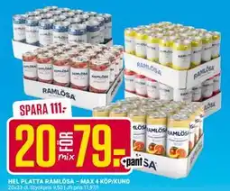 ÖoB HEL PLATTA RAMLÖSA – MAX 4 KÖP/KUND, SEK 79 erbjuda