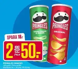 ÖoB PRINGLES SNACKS, SEK 50 erbjuda