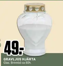 ÖoB GRAVLJUS HJÄRTA, SEK 49 erbjuda