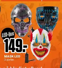 ÖoB MASK LED, SEK 149 erbjuda