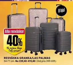 ÖoB RESVÄSKA GRANKA/LAS PALMAS erbjuda