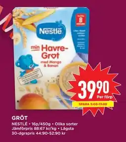 Willys GRÖT, SEK 39.9 erbjuda