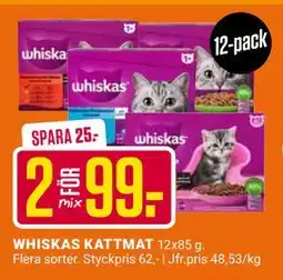 ÖoB WHISKAS KATTMAT, SEK 99 erbjuda