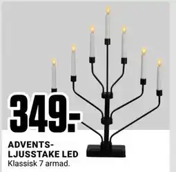 ÖoB ADVENTSLJUSSTAKE LED, SEK 349 erbjuda