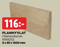 Jem&Fix PLANHYVLAT, SEK 116 erbjuda