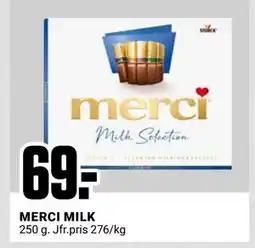 ÖoB MERCI MILK, SEK 69 erbjuda