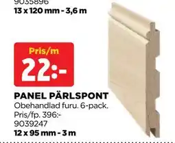 Jem&Fix PANEL PÄRLSPONT, SEK 22 erbjuda