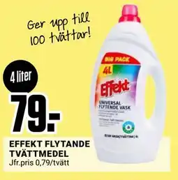 ÖoB EFFEKT FLYTANDE TVÄTTMEDEL, SEK 79 erbjuda