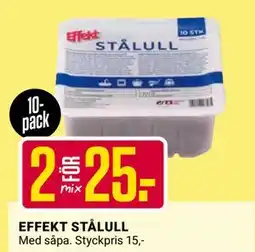 ÖoB EFFEKT STÅLULL, SEK 25 erbjuda