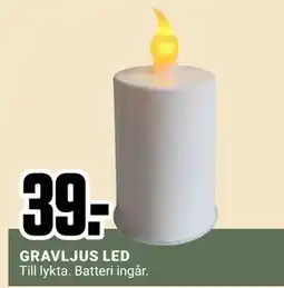 ÖoB GRAVLJUS LED, SEK 39 erbjuda