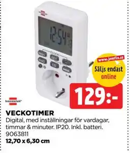 Jem&Fix VECKOTIMER, SEK 129 erbjuda