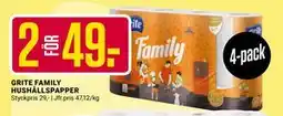 ÖoB GRITE FAMILY HUSHÅLLSPAPPER, SEK 49 erbjuda
