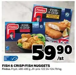 Coop Daglivs FISH & CRISP/FISH NUGGETS, SEK 59.9 erbjuda
