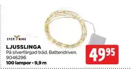 Jem&Fix LJUSSLINGA, SEK 49.95 erbjuda