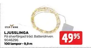 Jem&Fix LJUSSLINGA, SEK 49.95 erbjuda