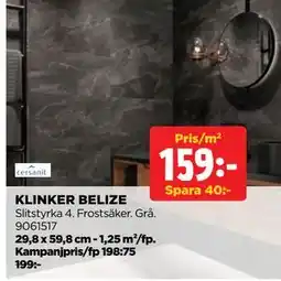 Jem&Fix KLINKER BELIZE, SEK 159 erbjuda