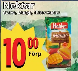 Supergrossen Nektar, SEK 10 erbjuda