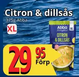 Supergrossen Citron & dillsås, SEK 29.95 erbjuda