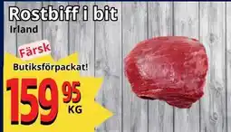 Supergrossen Rostbiff i bit, SEK 159.95 erbjuda