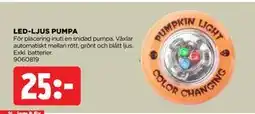 Jem&Fix LED-LJUS PUMPA, SEK 25 erbjuda
