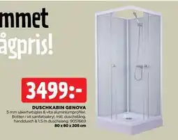 Jem&Fix DUSCHKABIN GENOVA, SEK 3499 erbjuda