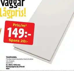 Jem&Fix TAKPANEL, SEK 149 erbjuda