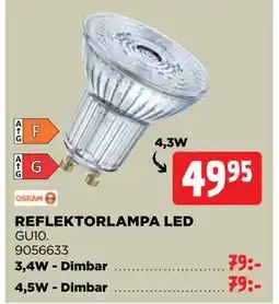 Jem&Fix REFLEKTORLAMPA LED erbjuda