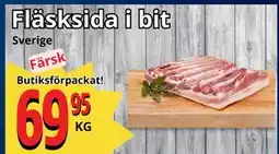 Supergrossen Fläsksida i bit, SEK 69.95 erbjuda