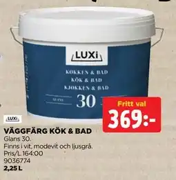 Jem&Fix VÄGGFÄRG KÖK & BAD, SEK 369 erbjuda