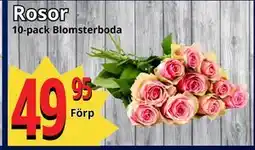 Supergrossen Rosor, SEK 49.95 erbjuda