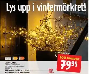 Jem&Fix LJUSSLINGA erbjuda