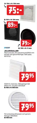 Jem&Fix JALUSIGALLER erbjuda