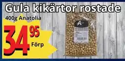 Supergrossen Gula kikärtor rostade, SEK 34.95 erbjuda