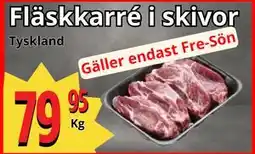 Supergrossen Fläskkarré i skivor, SEK 79.95 erbjuda
