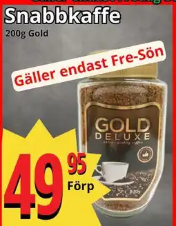 Supergrossen Snabbkaffe, SEK 49.95 erbjuda