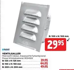 Jem&Fix VENTILGALLER erbjuda