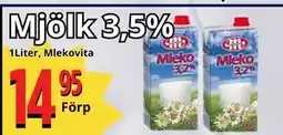 Supergrossen Mjölk 3,5%, SEK 14.95 erbjuda