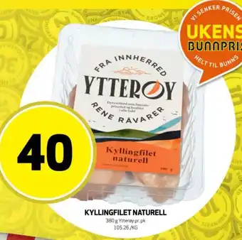 Rusta Kyllingfilet naturell erbjuda
