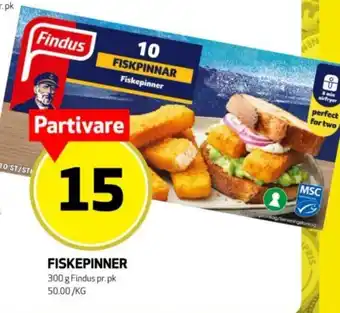 Rusta Fiskepinner erbjuda