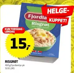 Rusta Risgrøt erbjuda