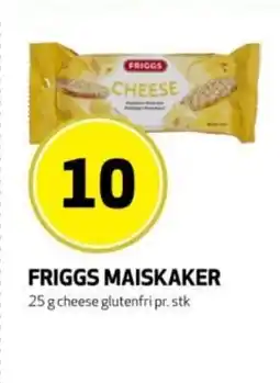 Rusta Friggs maiskaker erbjuda