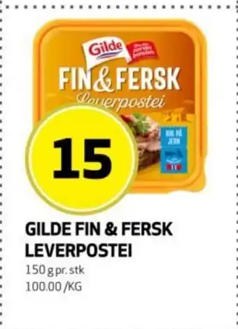 Rusta Gilde fin & fersk leverpostei erbjuda