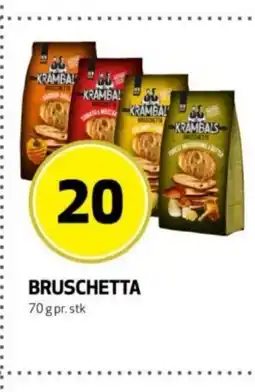 Rusta Bruschetta erbjuda