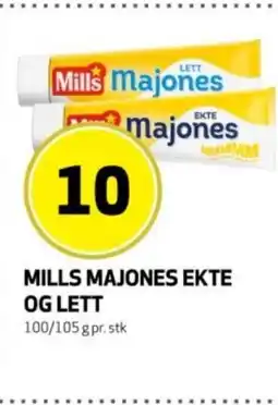 Rusta Mills majones ekte og lett erbjuda