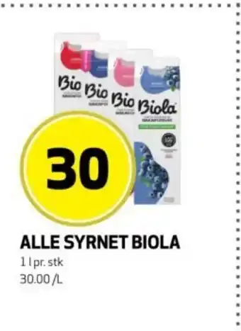 Rusta Alle syrnet biola erbjuda