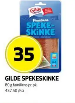 Rusta Gilde spekeskinke erbjuda