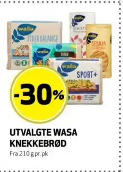 Rusta Utvalgte wasa knekkebrød erbjuda