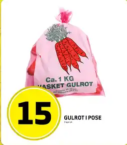 Rusta Gulroti pose erbjuda