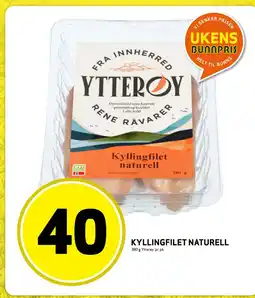 Rusta Kyllingfilet naturell erbjuda